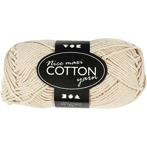 Creotime cordon de coton 85 m beige