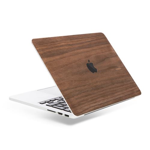 Coque de Protection pour le MacBook 15 Pro Touchbar en bois, Noyer
