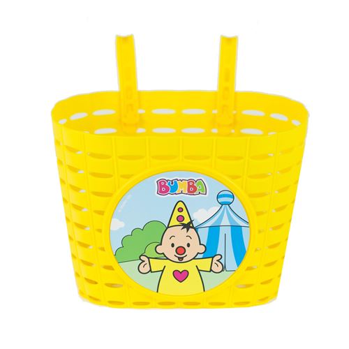 Studio 100 panier de vélo pour enfants Bumba junior 20 cm jaune