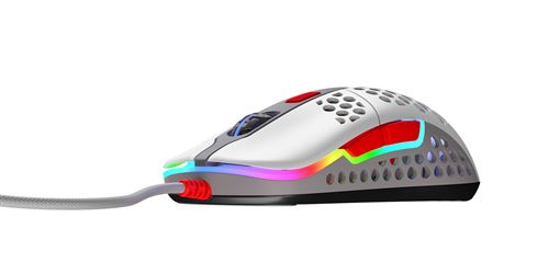 Xtrfy M42 - Muis - optisch - met bekabeling - USB - Retro - detailhandel