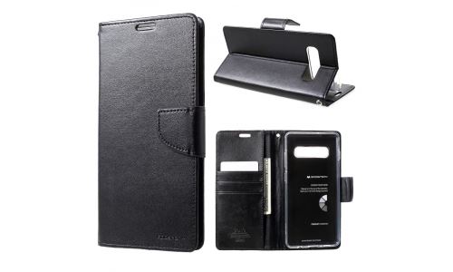 Etui folio pour Galaxy S10+ coloris noir gamme Mercury Bravo