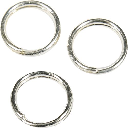 Creotime bague fendue 5 x 4 mm en argent 30 pièces