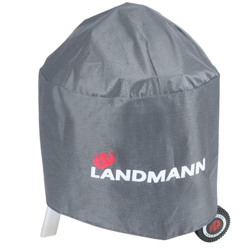 Landmann Gris Housse De Barbecue Premium Ronde 70 X 90 Cm