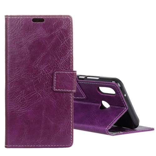 Xiaomi A2 / 6X Housse Etui Cuir PU Effet Peau rétro Violet ALS78455