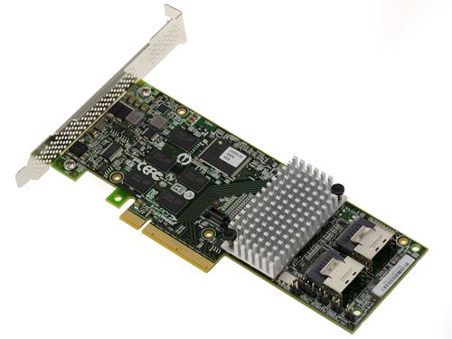 Carte Contrôleur SAS 8 ports MEGARAID 9261-8i RAID 0 / 1 / 10 / 6 RAM 512M