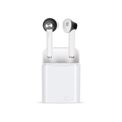 LIVOO Feel good moments Ecouteurs compatibles Bluetooth sans fil Blanc