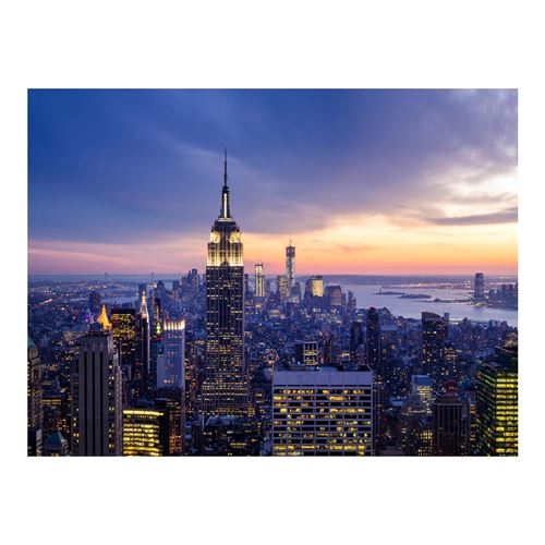AG ART Papier Peint New York de nuit 360x270 cm