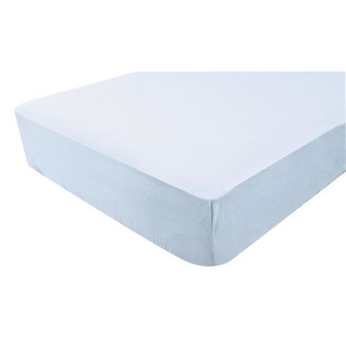 DOMIVA Drap-housse imperméable - Ciel - 70x140 cm