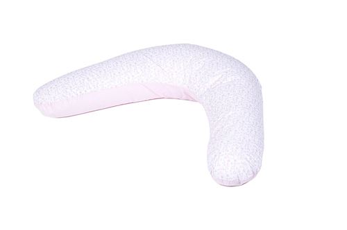 P'tit Lit Housse coussin allaitement Roses 170 cm Imperméable Coton Lavable