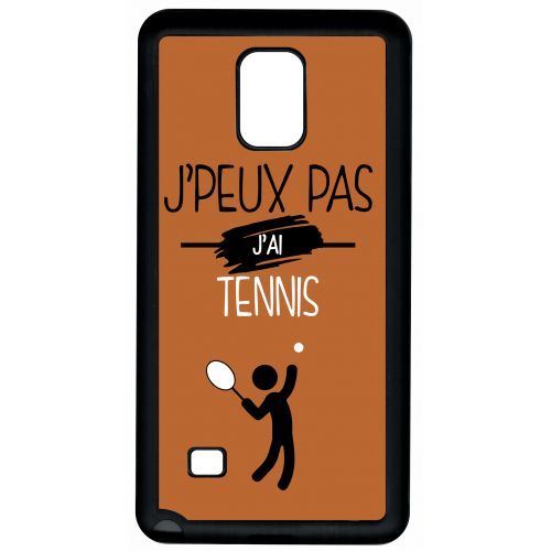 Coque samsung note 4 j peux pas j ai tennis 8