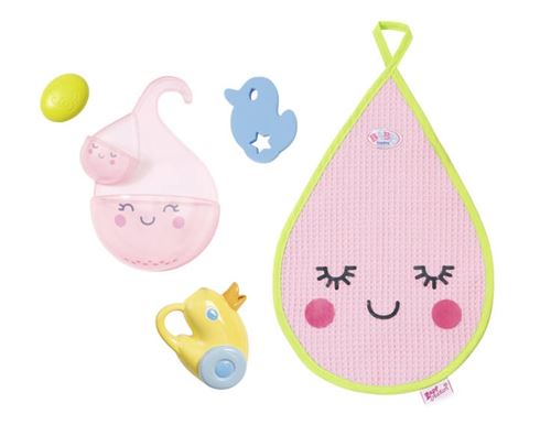 BABY born accessoires de bain multicolore 5 pièces