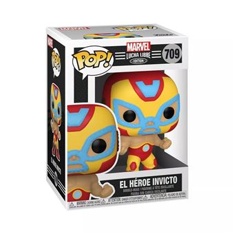 Figurine Funko Pop Marvel Lucha Libre Edition Iron Man