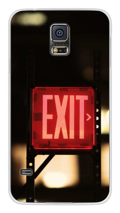 Coque en silicone imprimée compatible Samsung Galaxy S5 Exit