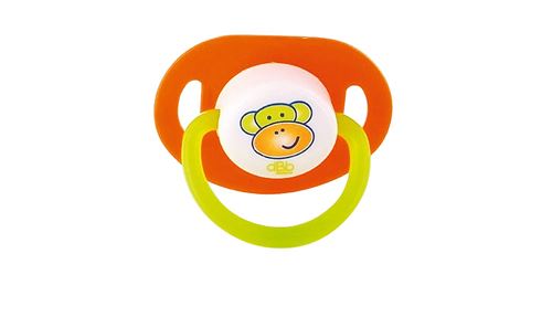 dBb Remond Sucette Anatomique 2ème Age Caoutchouc Singe Orange