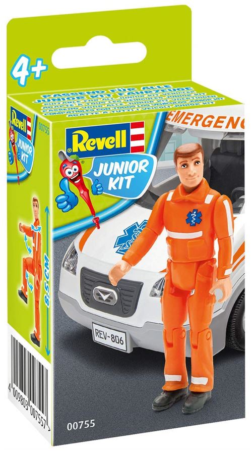 Revell Junior Kit Figurine Articulée Ambulancier, 00755