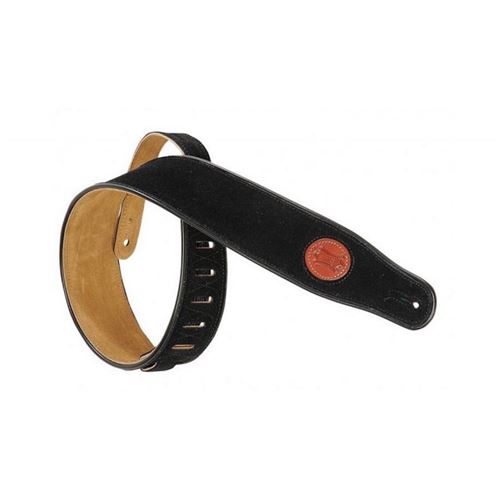 Levy's Mss3-Blk Standard Suede- Sangle Guitare Daim 6,3 Cm - Image 5