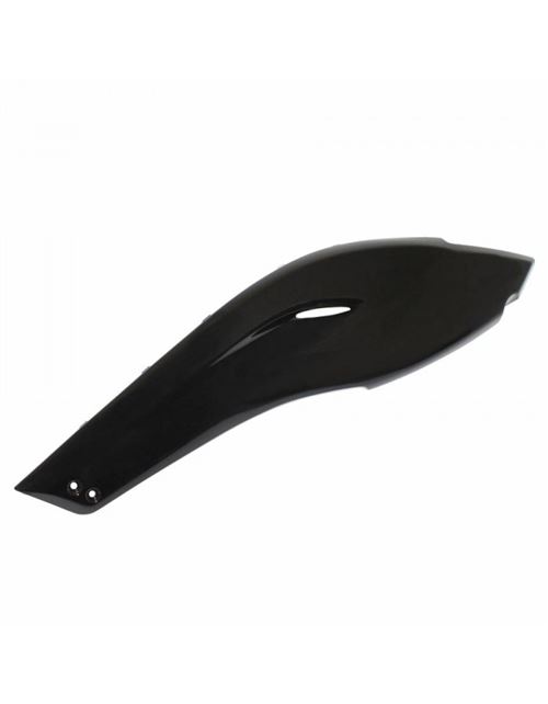 Carenage-coque moteur maxiscooter adaptable yamaha 500 tmax 2008+2011 noir brillant gauche -p2r-
