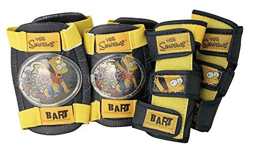 The Simpsons Set de protection coudes + genoux + poignées