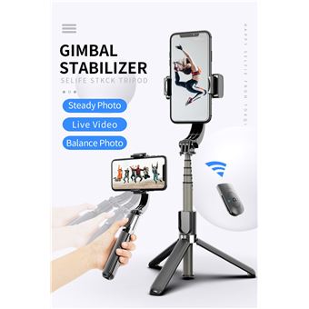 APEXEL Stabilisateur Smartphone,1 Axe Gimbal Stabilisateur de Téléphone  Portable pour iPhone et Android,Perche Selfie Bluetooth Stabilisateur  Rotation à 360 °Équilibre Automatique : : High-tech
