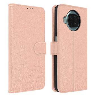 Housse Portefeuille Pour Xiaomi Mi 10T / 10T Pro - Étui Cuir Synthétique Bleu Nuit