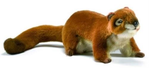 peluche anima belette 22 cm