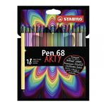 Etui Stabilo 18 feutres 68 Arty