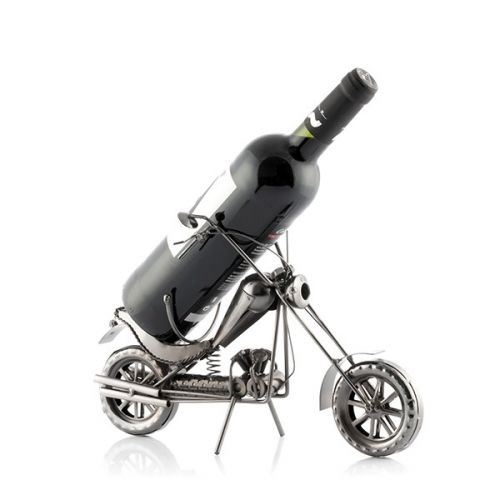 Porte-bouteille en Métal Moto Chopper - Gadget - Achat & prix