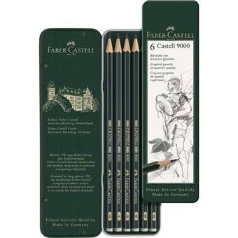 Crayons de couleur Faber-Castell Multicouleur (6 Unités)