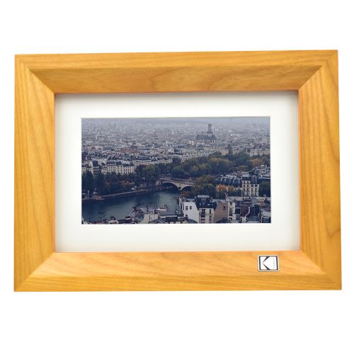 Cadre photo num&eacute;rique KODAK 7 Pouces En bois - Bois