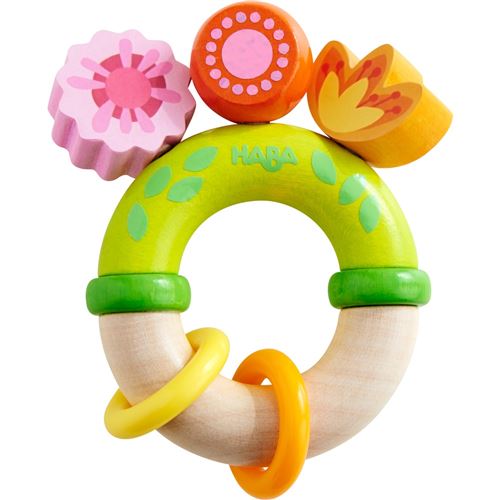 Haba hochet floral rêve 10 cm