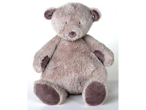 Dimpel - Noann doudou ours 20 cm - beige-gris