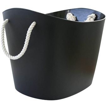 Hachiman - Panier de rangement 38 litres Balcolore noir - 1