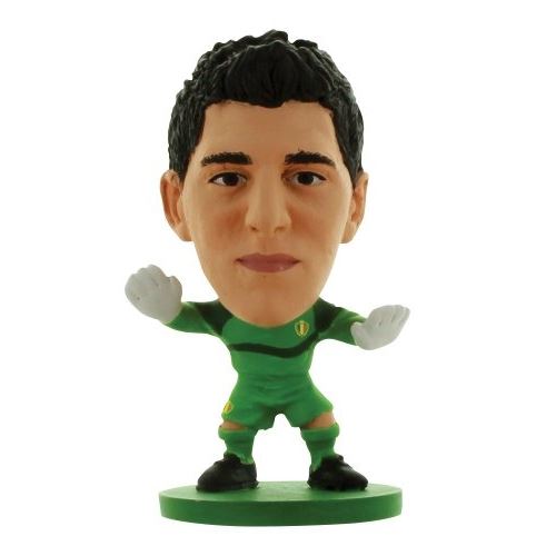 Soccerstarz - 400300 - figurine officielle - sport - léquipe de belgique - thibaut courtois dans sa tenue à domicile