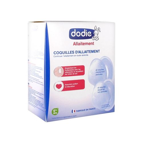 dodie Coquilles d'Allaitement x 4