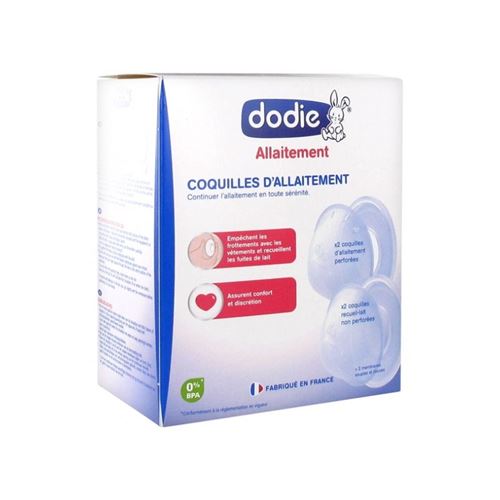 Coquilles d'allaitement X4 - Dodie