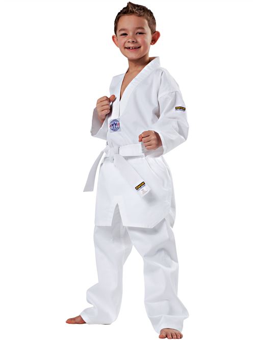 Dobok Taekwondo Kwon Song-150-Blanc-150 cm--150-Blanc--------------Blanc-