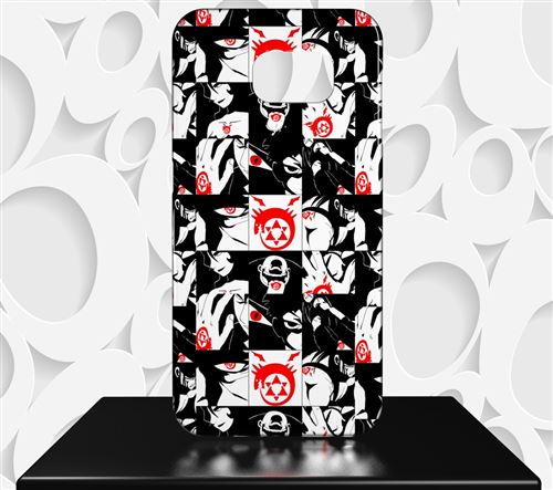 Coque Design Samsung Galaxy S6 MANGA FULLMETAL ALCHEMIST - HAGANE NO RENKINJUTSUSHI - Réf 06