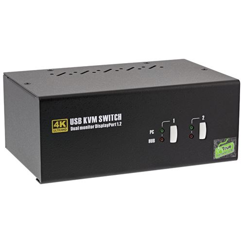 InLine 63642I commutateur &eacute;cran, Clavier et Souris Noir