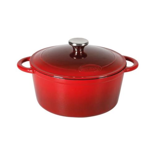 Sitram 710844 cocotte rouge/crème fonte 33 x 26,5 x 13,5 cm