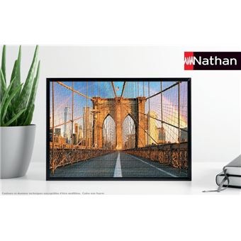 Puzzle 500 pièces Nathan Le Pont de Brooklyn
