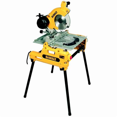 Dewalt Dw743N-Qs Scie Circulaire De Table à Onglet, Radiale + Accessoires 2000 W