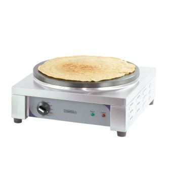 crêpière carrée 2700w 40cm inox - ccc40e