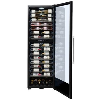 La Sommelière Professionnelle PRO160DZ - Cave à vin - pose libre - largeur : 59.5 cm - profondeur : 67.5 cm - hauteur : 183 cm - classe G - noir
