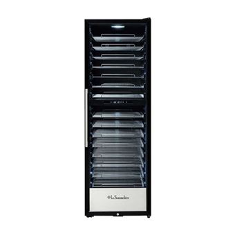 La Sommelière Professionnelle PRO160DZ - Cave à vin - pose libre - largeur : 59.5 cm - profondeur : 67.5 cm - hauteur : 183 cm - classe G - noir