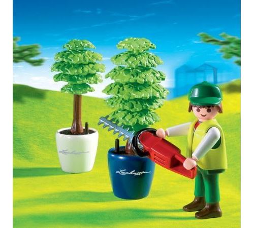Playmobil - Arboriculteur Avec Taille-Haie