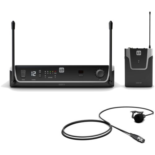 LD Systems U306 BPL émetteur de poche et micro cravate (655-679 MHz)