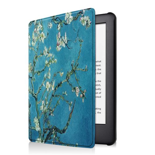 Mandala Modèle Flip Smart Cover Housse Étui Case PU Cuir Multi-Angle Supporter avec Carte de Crédit Fentes Violet DodoBuy Coque pour Kindle Paperwhite 