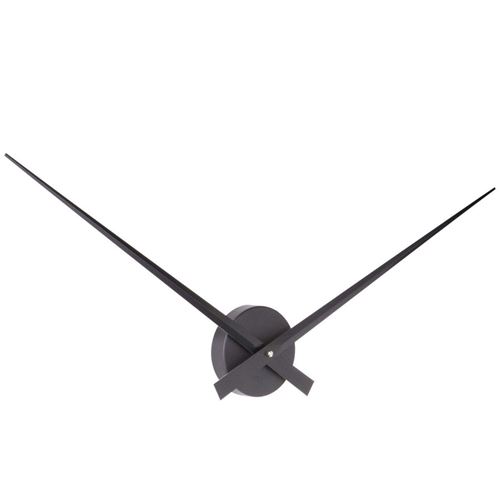 Karlsson - Horloge murale design minimaliste Little Big time - Diam. 90 cm - Noir - Little Big Time