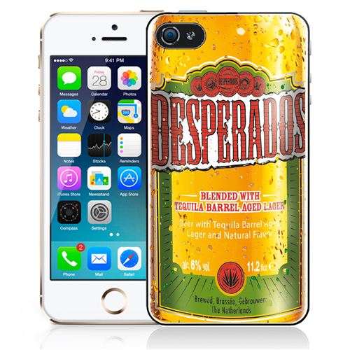 Coque pour iPhone 5C desperados bouteille