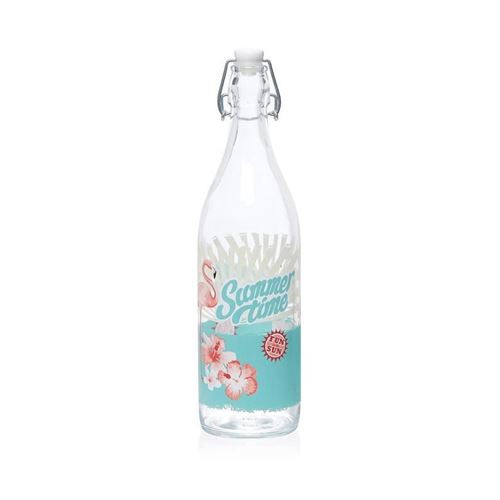 CERVE carafe a eau ou limonade 1l gamme flamant rose